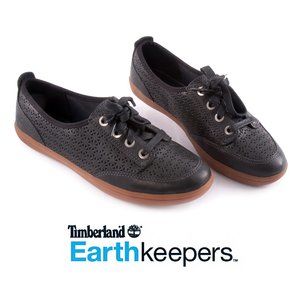 Timberland Earthkeepers Black Leather Oxfords